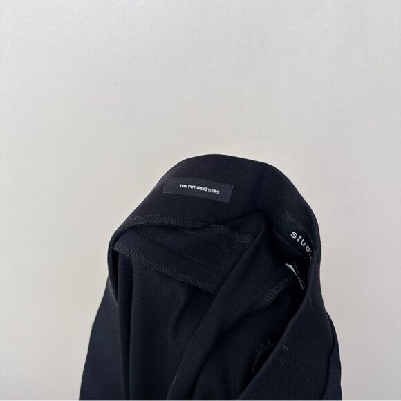 Torrid Womens 3S Pull-On Relaxed Taper Studio Luxe Ponte High-Rise Pant - Picture 9 of 13